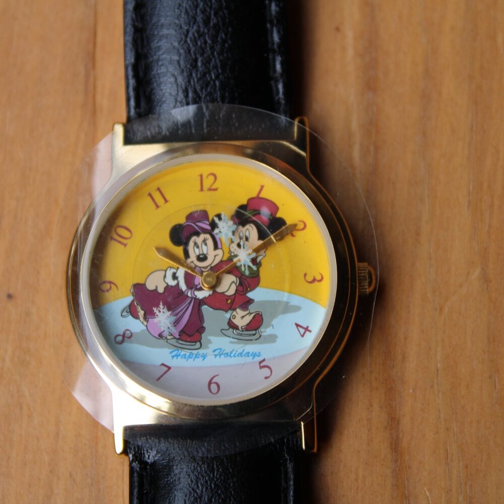 🎉HP🎉1998 Disney's Happy Holiday Celebration Mickey & Minnie